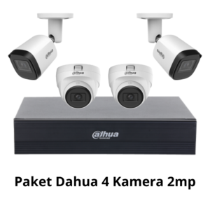 Paket cctv Dahua 4-kamera 2mp
