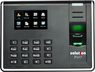 Mesin absensi solution p207